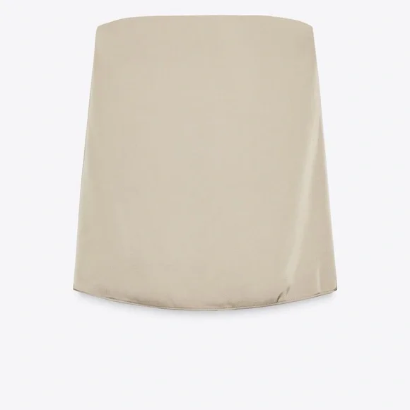 Elegant Silver Strapless Top - Picture 4 of 4